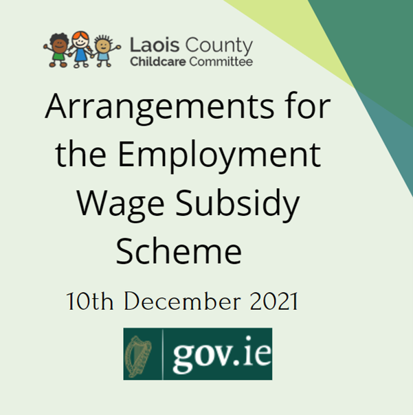 Arrangements For The Employment Wage Subsidy Scheme - Laois County ...